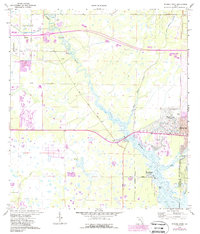 preview thumbnail of historical topo map of Sarasota County, FL in 1973