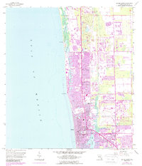 Download a high-resolution, GPS-compatible USGS topo map for Naples North, FL (1988 edition)