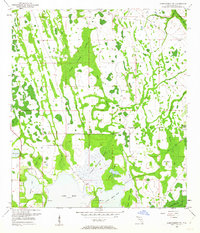 Download a high-resolution, GPS-compatible USGS topo map for Narcoossee NW, FL (1962 edition)