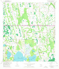 Download a high-resolution, GPS-compatible USGS topo map for Narcoossee NW, FL (1971 edition)