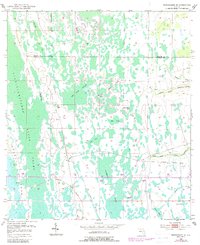 Download a high-resolution, GPS-compatible USGS topo map for Narcoossee SE, FL (1988 edition)