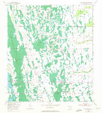 preview thumbnail of historical topo map of Osceola County, FL in 1953