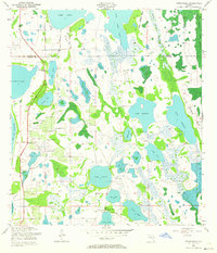Download a high-resolution, GPS-compatible USGS topo map for Narcoossee, FL (1964 edition)
