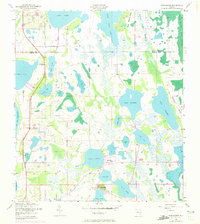 Download a high-resolution, GPS-compatible USGS topo map for Narcoossee, FL (1972 edition)