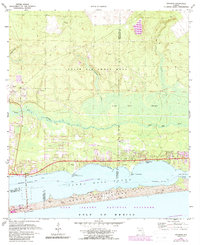 Download a high-resolution, GPS-compatible USGS topo map for Navarre, FL (1988 edition)