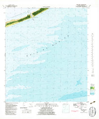 Download a high-resolution, GPS-compatible USGS topo map for New Inlet, FL (1983 edition)