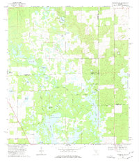Download a high-resolution, GPS-compatible USGS topo map for Newberry SW, FL (1977 edition)
