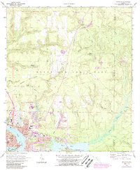 Download a high-resolution, GPS-compatible USGS topo map for Niceville, FL (1988 edition)