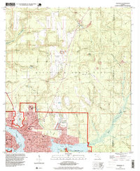 preview thumbnail of historical topo map of Niceville, FL in 1994