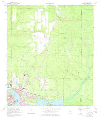 Download a high-resolution, GPS-compatible USGS topo map for Niceville, FL (1977 edition)