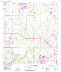 Download a high-resolution, GPS-compatible USGS topo map for Nichols, FL (1988 edition)