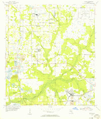 Download a high-resolution, GPS-compatible USGS topo map for Nichols, FL (1956 edition)