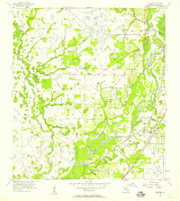preview thumbnail of historical topo map of DeSoto County, FL in 1956