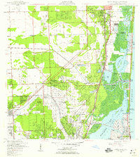 1947 Map of North Miami, 1959 Print