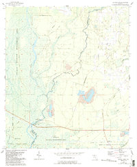 Download a high-resolution, GPS-compatible USGS topo map for Nutall Rise, FL (1993 edition)