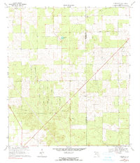 Download a high-resolution, GPS-compatible USGS topo map for OBrien SE, FL (1990 edition)