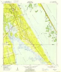 1949 Map of Oak Hill, 1952 Print
