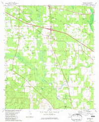 Download a high-resolution, GPS-compatible USGS topo map for Oakdale, FL (1982 edition)