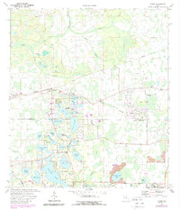 preview thumbnail of historical topo map of Odessa, FL in 1974