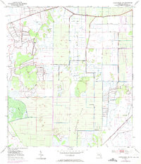 Download a high-resolution, GPS-compatible USGS topo map for Okeechobee 1 SE, FL (1971 edition)
