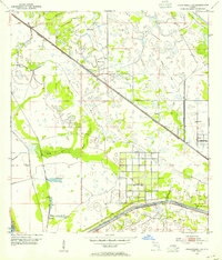 Download a high-resolution, GPS-compatible USGS topo map for Okeechobee 4 SE, FL (1954 edition)