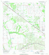 Download a high-resolution, GPS-compatible USGS topo map for Okeechobee 4 SE, FL (1971 edition)