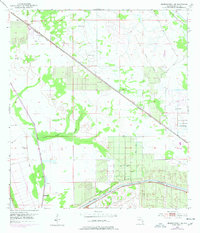 Download a high-resolution, GPS-compatible USGS topo map for Okeechobee 4 SE, FL (1977 edition)