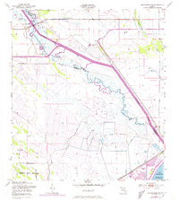 1952 Map of Okeechobee NW, 1973 Print
