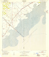 preview thumbnail of historical topo map of Glades County, FL in 1953