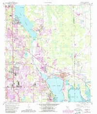 Download a high-resolution, GPS-compatible USGS topo map for Oldsmar, FL (1987 edition)
