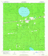 preview thumbnail of historical topo map of Baker County, FL in 1963