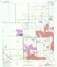 Download a high-resolution, GPS-compatible USGS topo map for Opa-locka, FL (1970 edition)