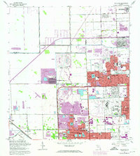 Download a high-resolution, GPS-compatible USGS topo map for Opa-locka, FL (1974 edition)