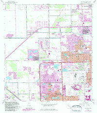 Download a high-resolution, GPS-compatible USGS topo map for Opa-locka, FL (1983 edition)