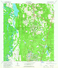 Download a high-resolution, GPS-compatible USGS topo map for Orange City, FL (1965 edition)