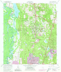 Download a high-resolution, GPS-compatible USGS topo map for Orange City, FL (1981 edition)