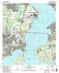 preview thumbnail of historical topo map of Orange Park, FL in 1993