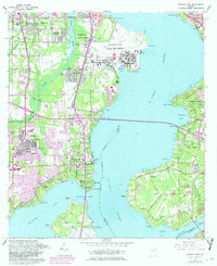Download a high-resolution, GPS-compatible USGS topo map for Orange Park, FL (1982 edition)