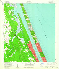 Download a high-resolution, GPS-compatible USGS topo map for Ormond Beach, FL (1960 edition)