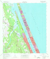 Download a high-resolution, GPS-compatible USGS topo map for Ormond Beach, FL (1972 edition)
