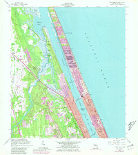 Download a high-resolution, GPS-compatible USGS topo map for Ormond Beach, FL (1981 edition)