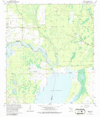 Download a high-resolution, GPS-compatible USGS topo map for Osceola, FL (1986 edition)