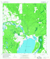 Download a high-resolution, GPS-compatible USGS topo map for Osceola, FL (1968 edition)