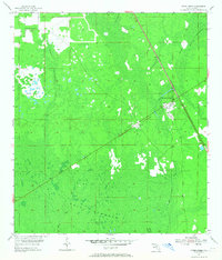 Download a high-resolution, GPS-compatible USGS topo map for Otter Creek, FL (1968 edition)