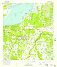 Download a high-resolution, GPS-compatible USGS topo map for Oviedo, FL (1957 edition)