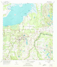 Download a high-resolution, GPS-compatible USGS topo map for Oviedo, FL (1972 edition)