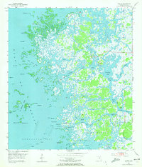 Download a high-resolution, GPS-compatible USGS topo map for Ozello, FL (1972 edition)