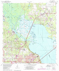 Download a high-resolution, GPS-compatible USGS topo map for Pace, FL (1987 edition)