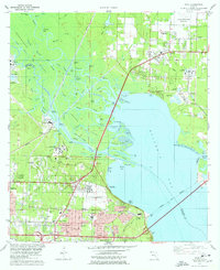 Download a high-resolution, GPS-compatible USGS topo map for Pace, FL (1978 edition)