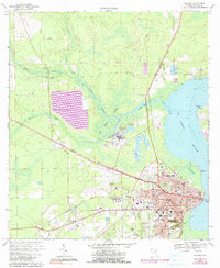 preview thumbnail of historical topo map of Palatka, FL in 1968